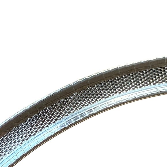 JTV Sterling Silver 925 8mm Omega Link Chain Necklace 20" Italy - Picture 12 of 13